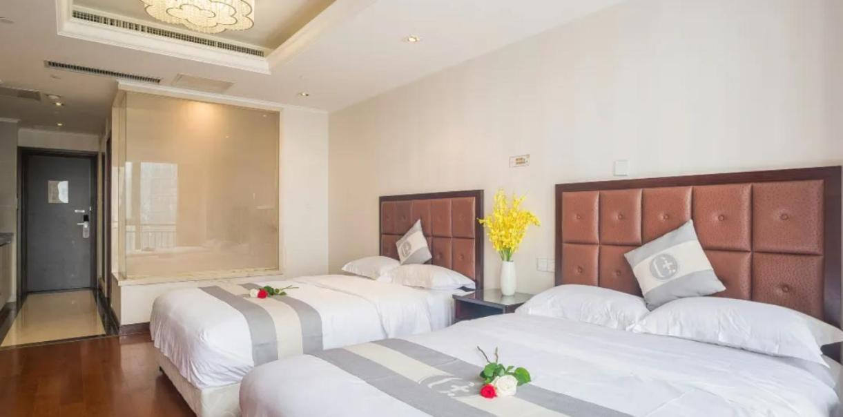 Qingdao Jinshan We+ Holiday Apartment Экстерьер фото
