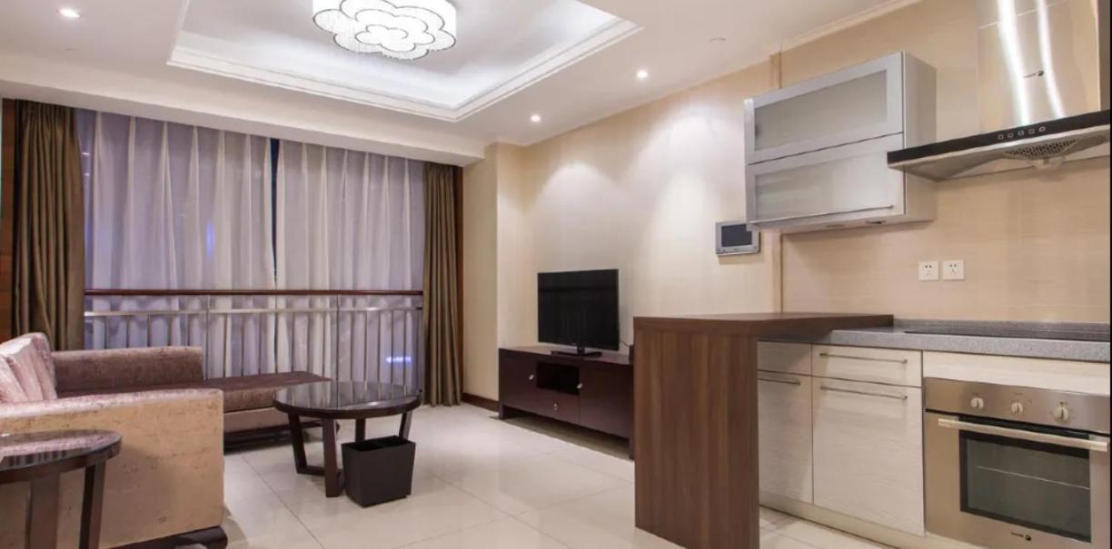 Qingdao Jinshan We+ Holiday Apartment Экстерьер фото