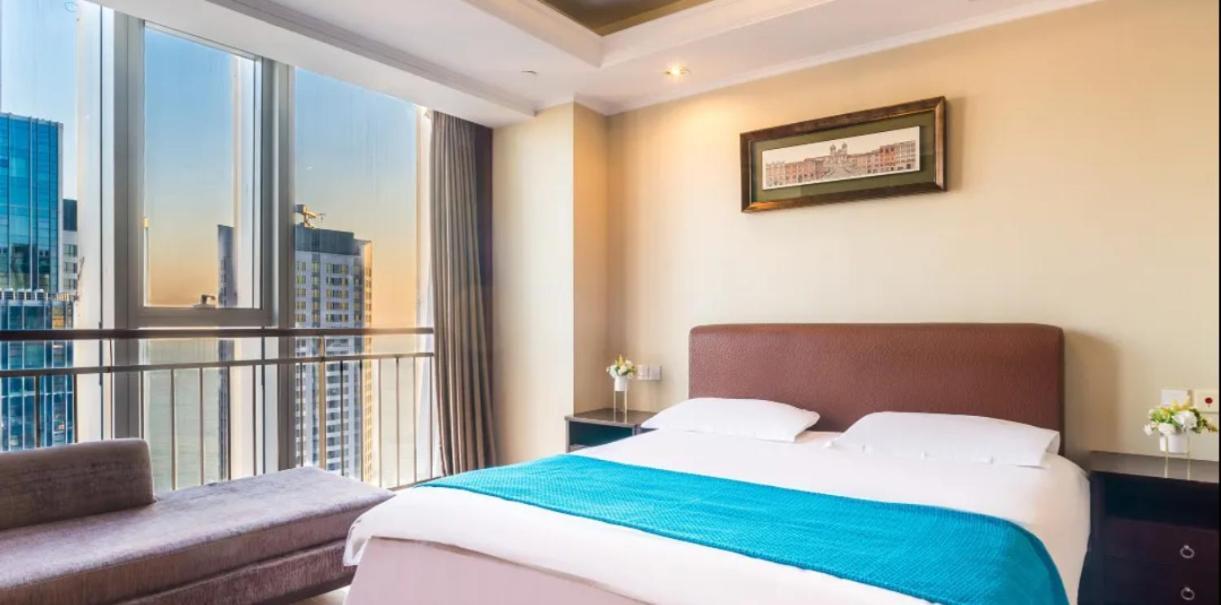 Qingdao Jinshan We+ Holiday Apartment Экстерьер фото