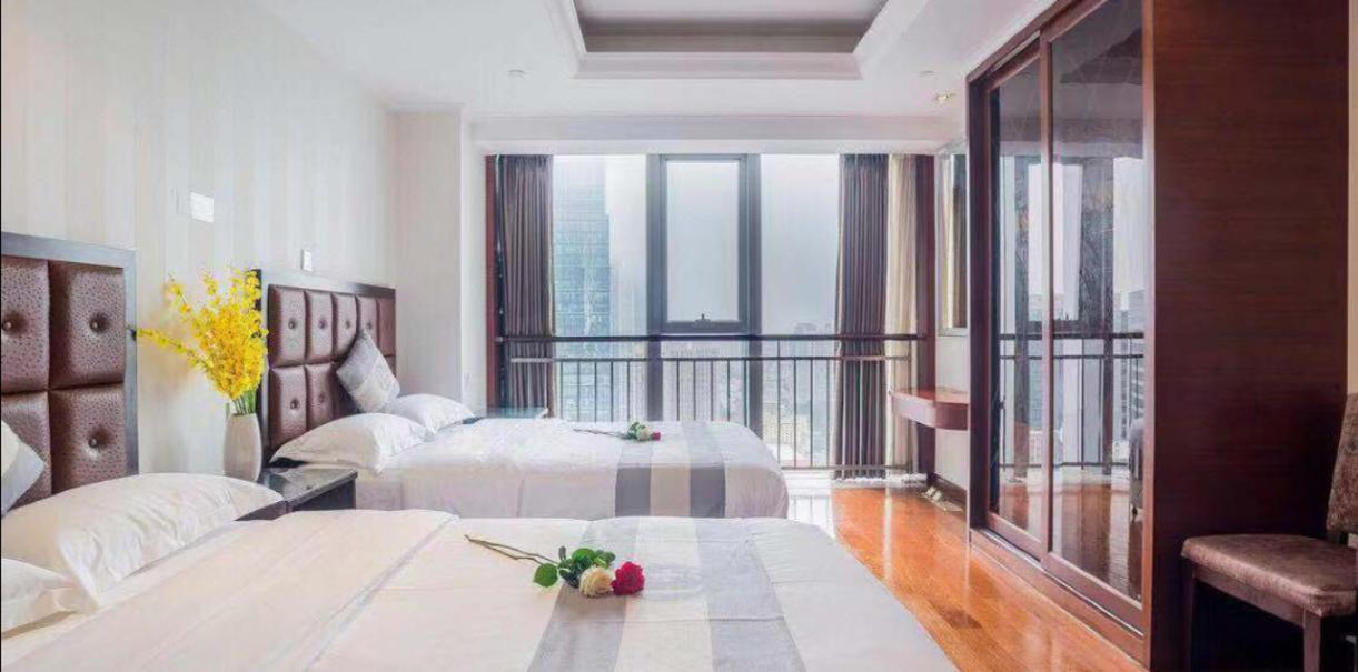 Qingdao Jinshan We+ Holiday Apartment Экстерьер фото